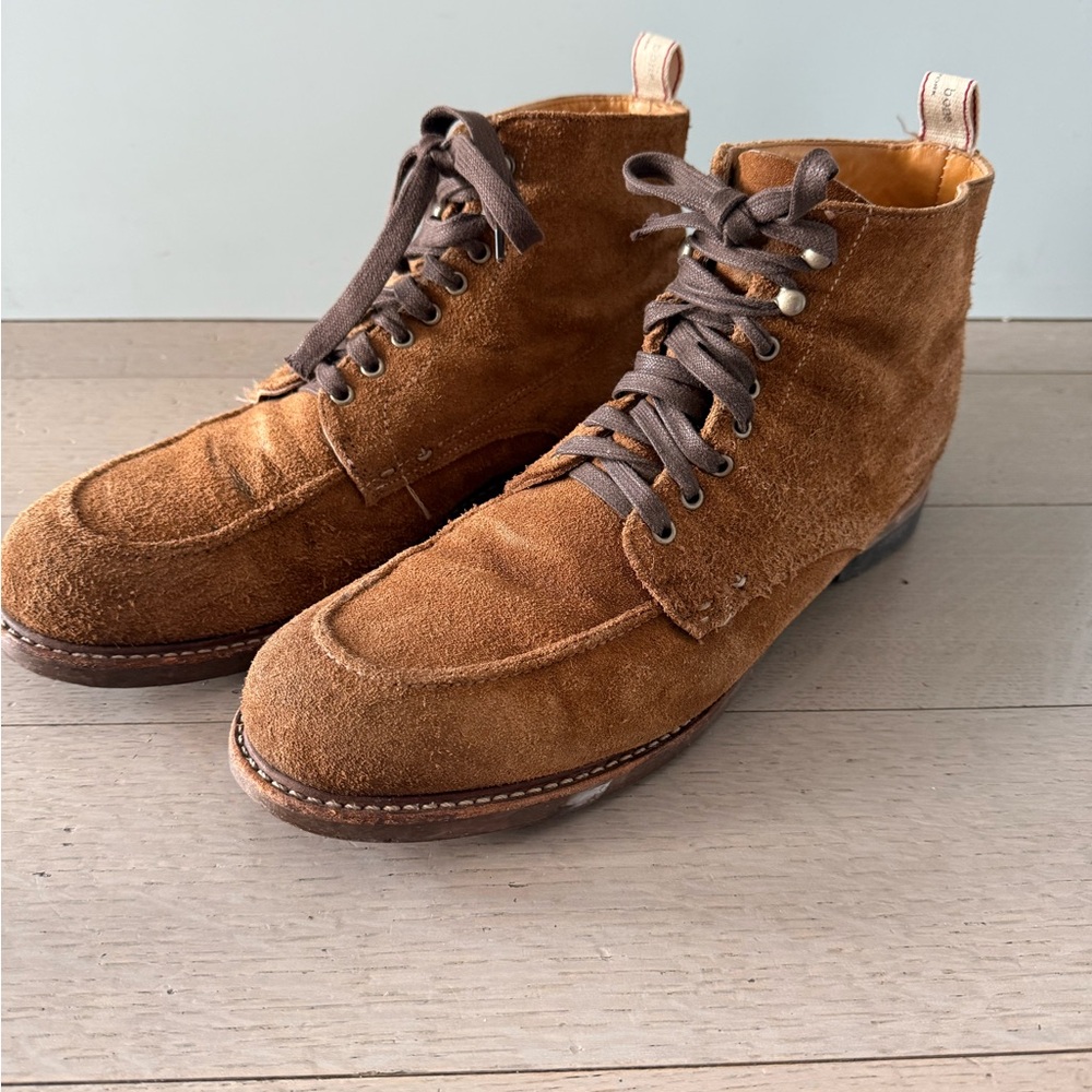 Rag & Bone Tan Suede Men's Boots